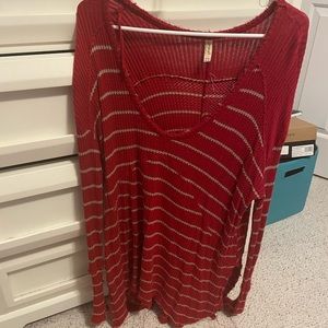 FREE PEOPLE STRIPED LONG SLEEVE